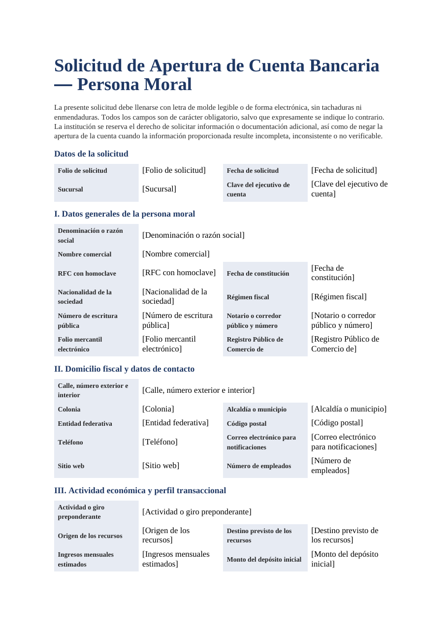 El documento que produce este formulario